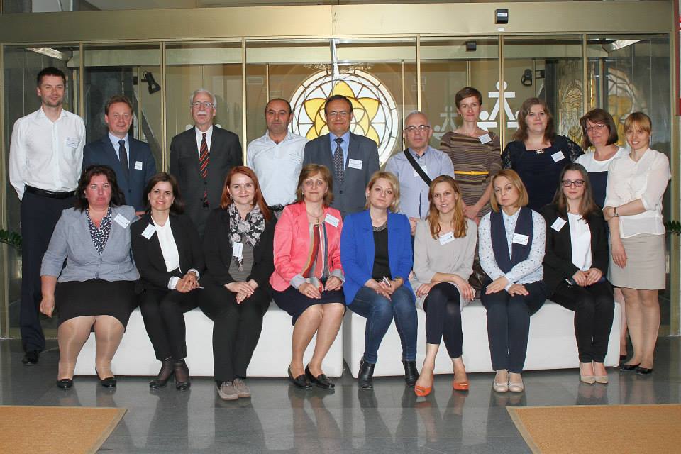 the participants of CEF workshop in Ljubljana
